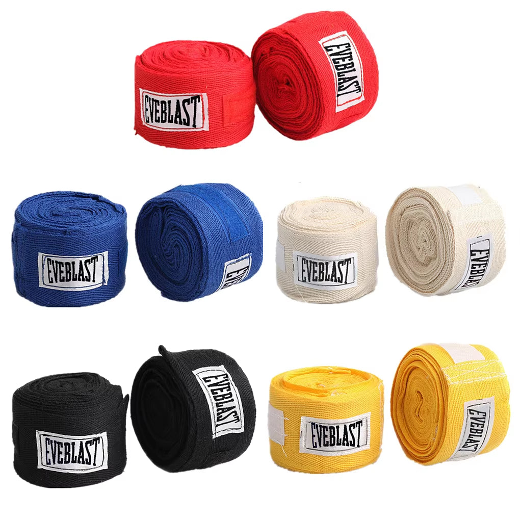 Fitness Cotton Boxing Hand Wraps for Sanda, Muay Thai, and Taekwondo Training