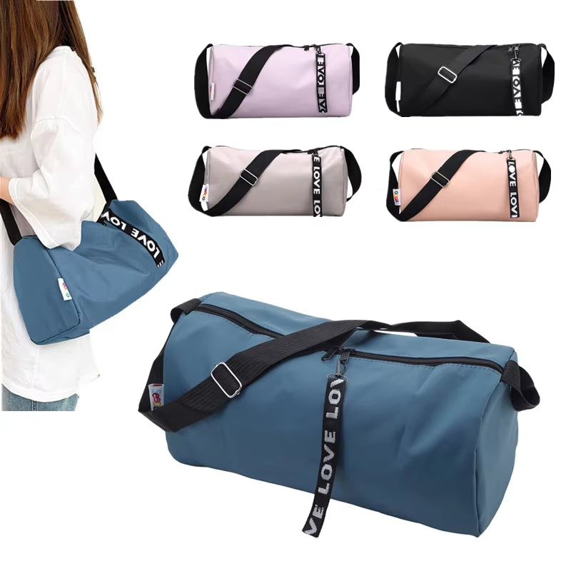 Waterproof Women's Gym Bag - Ultralight Fitness Duffle for Outdoor Travel and Sports Activities