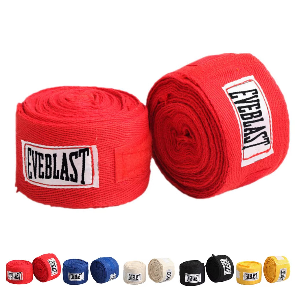 Fitness Cotton Boxing Hand Wraps for Sanda, Muay Thai, and Taekwondo Training