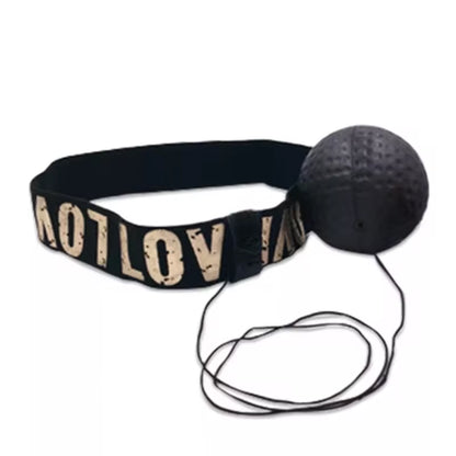 Head-Mounted Boxing Speed Ball for MMA and Sanda Training - PU Punch Ball for Hand-Eye Coordination and Home Fitness